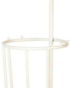 Online Beliani Portaombrelli CHAMBORD Metallo chiaro Beige