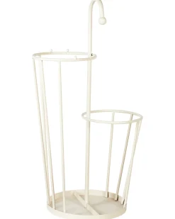 Online Beliani Portaombrelli CHAMBORD Metallo chiaro Beige
