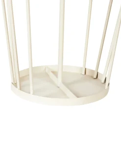 Online Beliani Portaombrelli CHAMBORD Metallo chiaro Beige