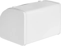 Best Beliani Portapane CAROUBE Metallo Bianco
