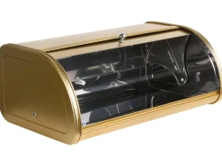 Best Beliani Portapane DELECTATION Acciaio inox Oro