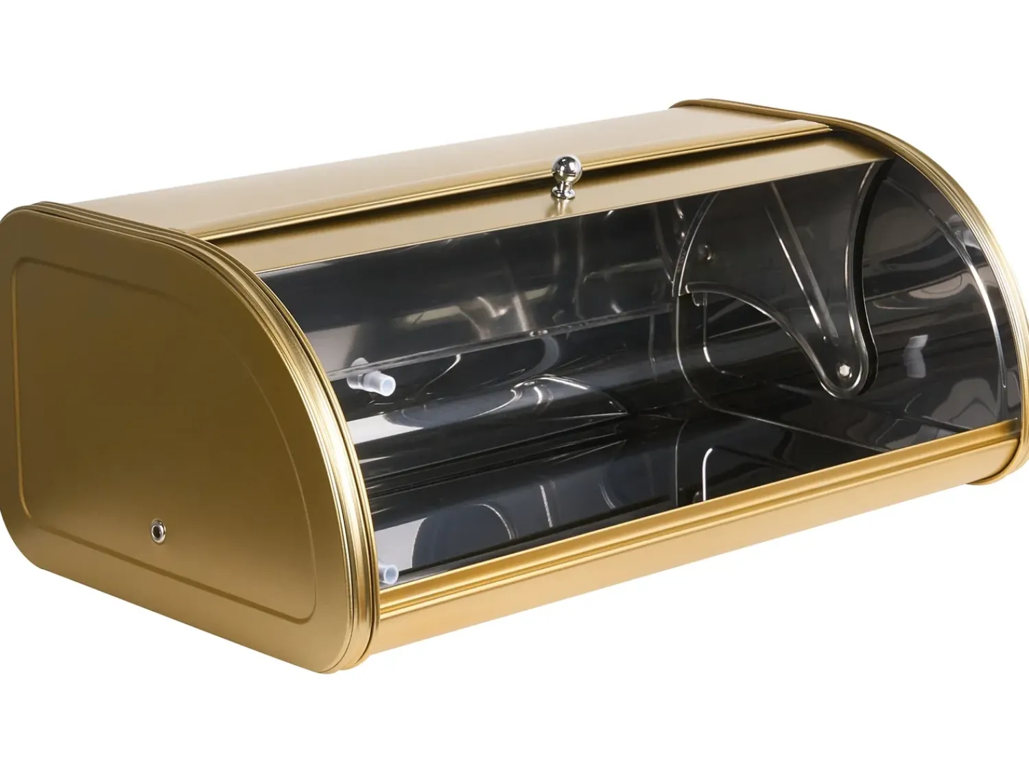 Best Beliani Portapane DELECTATION Acciaio inox Oro