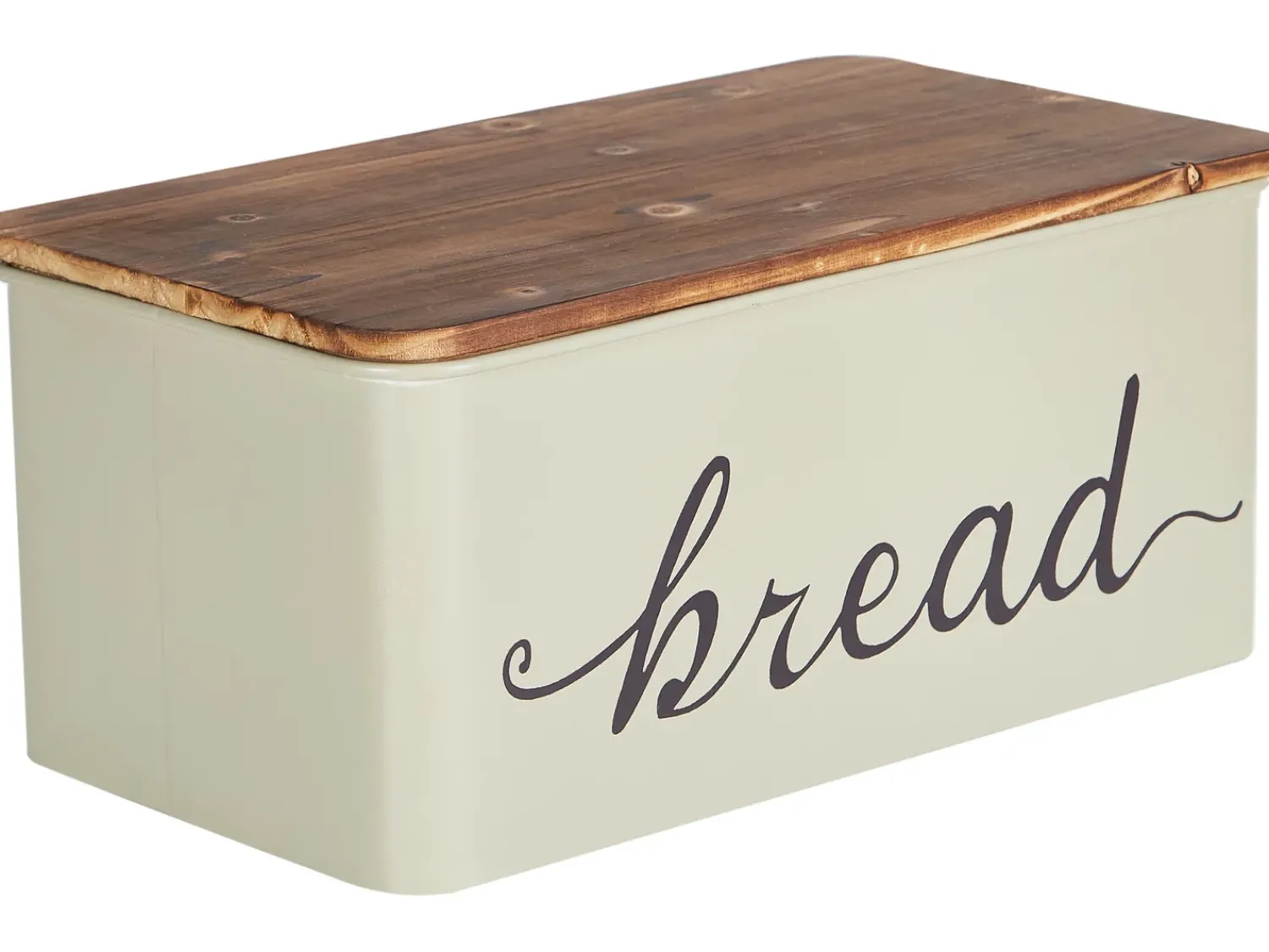 Best Beliani Portapane GOURMANDISE Metallo Beige Beige Marrone