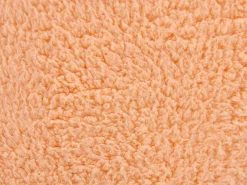 Discount Beliani Pouf ADLANA Bouclé pesca Rosa