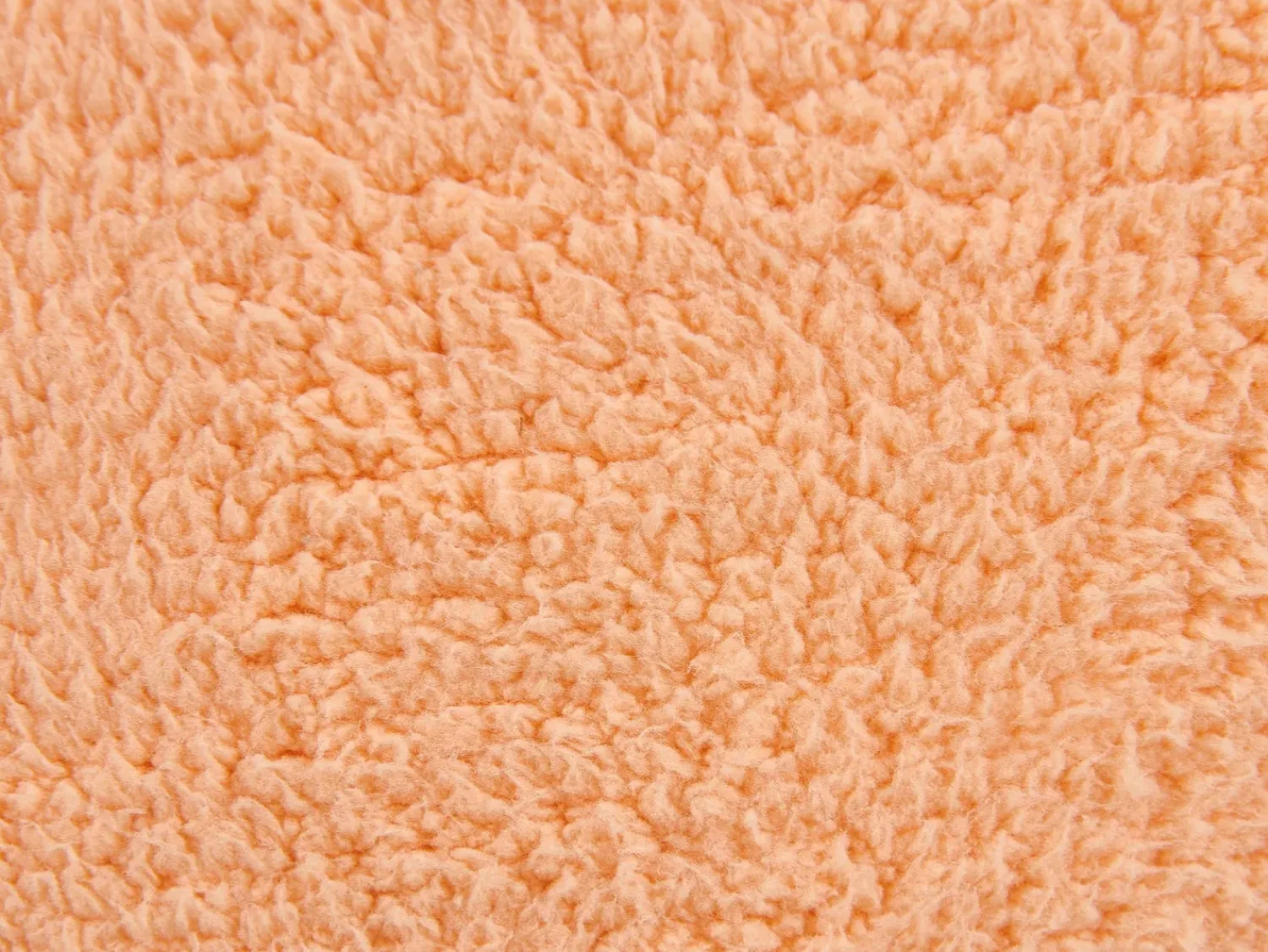 Discount Beliani Pouf ADLANA Bouclé pesca Rosa