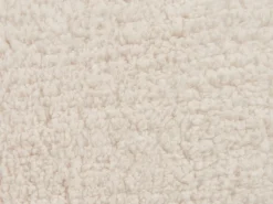 Outlet Beliani Pouf ALIPUR Bouclé chiaro Beige