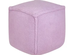 Hot Beliani Pouf ALIPUR Bouclé Viola