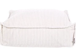 Discount Beliani Pouf ALLOZAI Velluto chiaro Beige