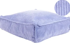 Online Beliani Pouf ALLOZAI Velluto chiaro Viola