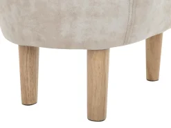 Online Beliani Pouf animaletto contenitore REINDEER Tessuto Beige Renna Beige Marrone