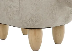 Online Beliani Pouf animaletto contenitore TRICERATOPS Tessuto Grigio chiaro Dinosauro Marrone Grigio