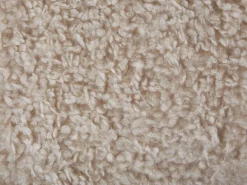 New Beliani Pouf animaletto contenitore SHEEP Tessuto Beige chiaro Pecora Beige Marrone Nero