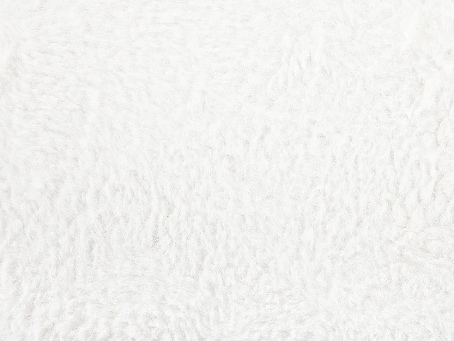 Clearance Beliani Pouf animaletto LAMB Tessuto Bianco Agnello Bianco Marrone