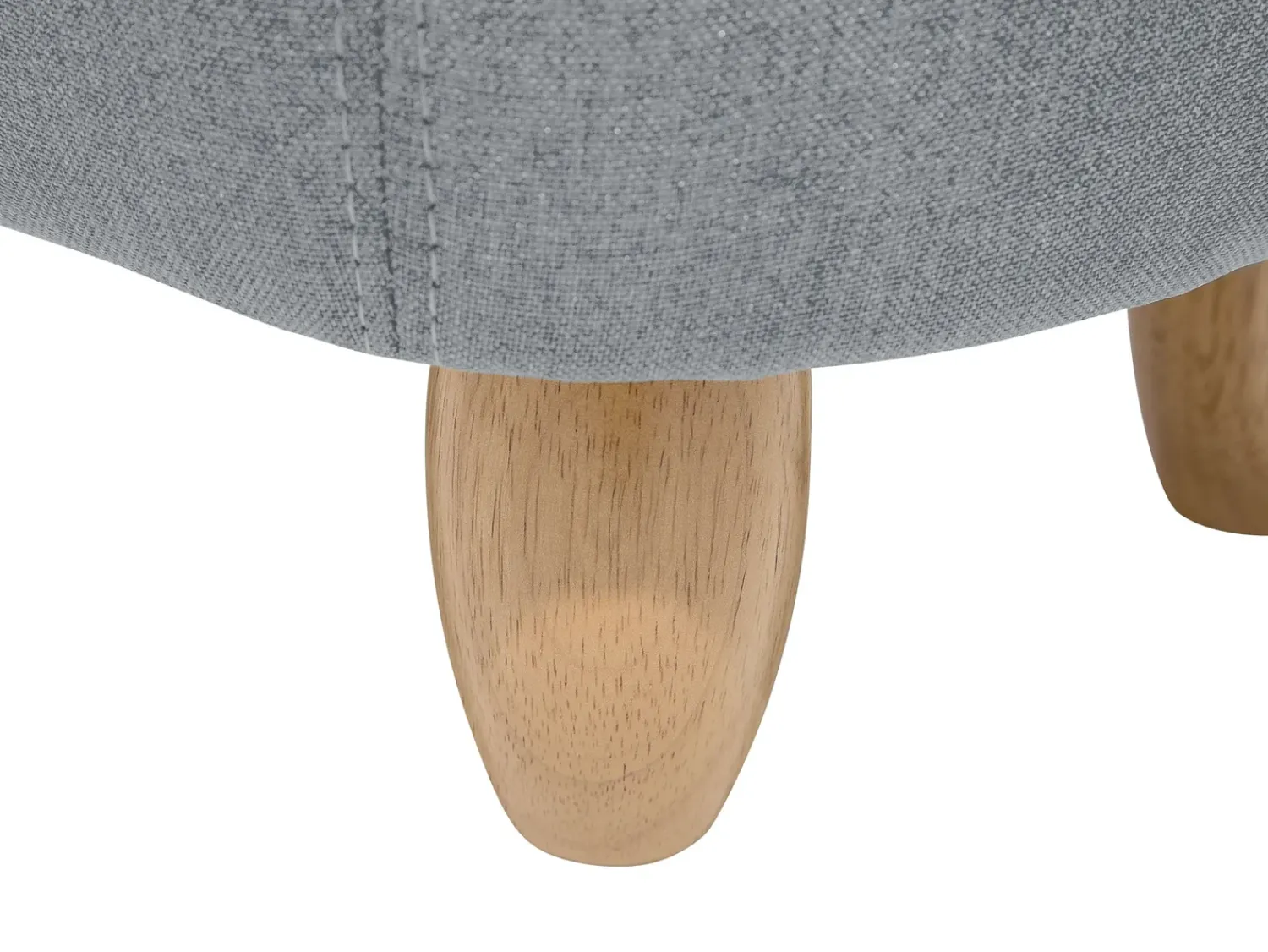 Discount Beliani Pouf animaletto PIGGY Tessuto Grigio chiaro Maiale Marrone Grigio