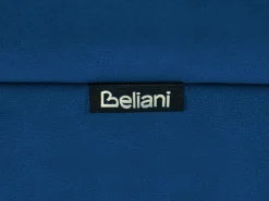 Beliani Pouf ARCADIA Velluto marino Blu