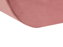 New Beliani Pouf ARCADIA Velluto Rosa