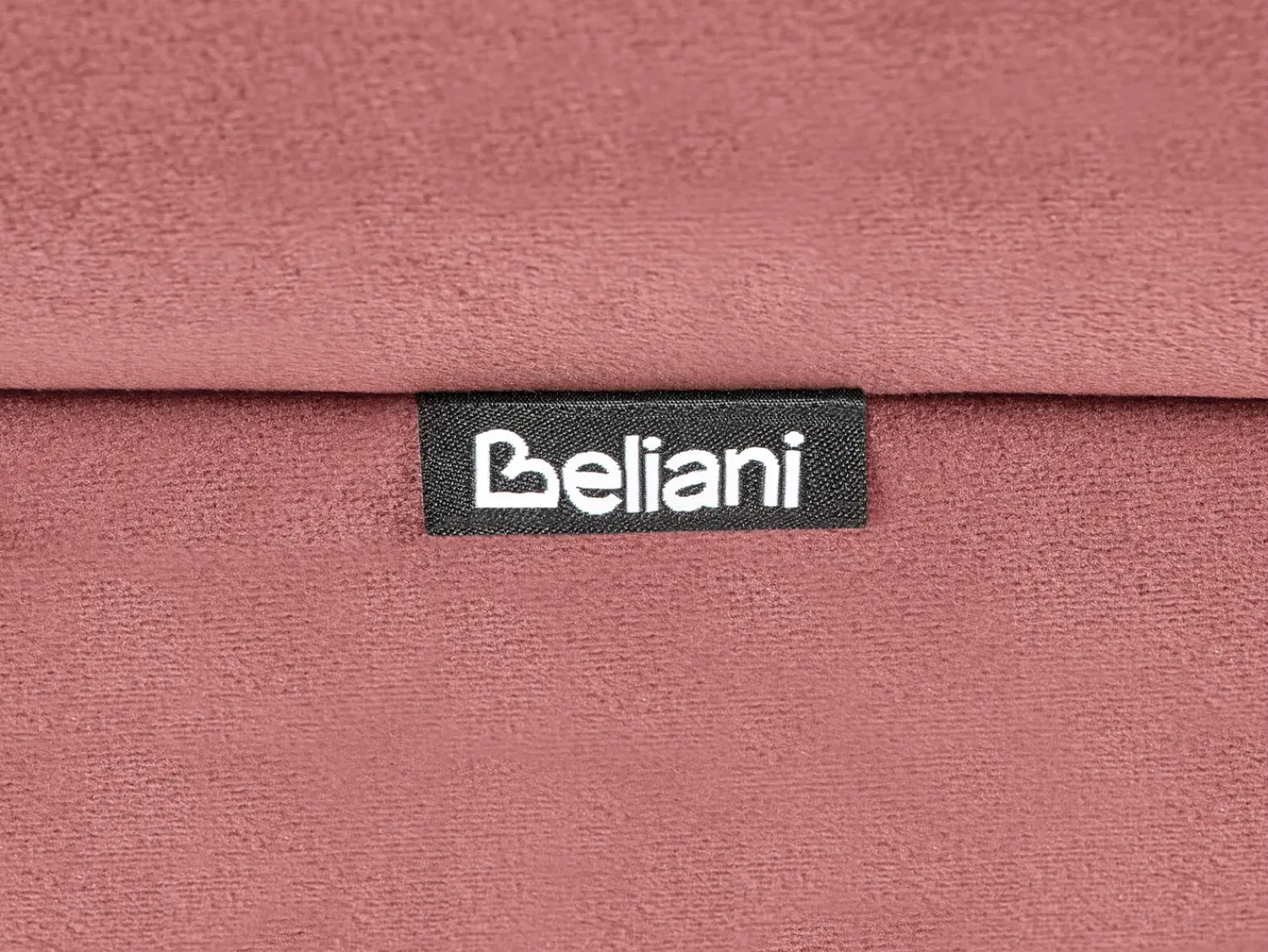 New Beliani Pouf ARCADIA Velluto Rosa