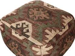 Clearance Beliani ARVEN Iuta Multicolore Beige Marrone Rosso Verde Multicolore