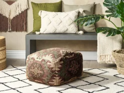 Clearance Beliani ARVEN Iuta Multicolore Beige Marrone Rosso Verde Multicolore