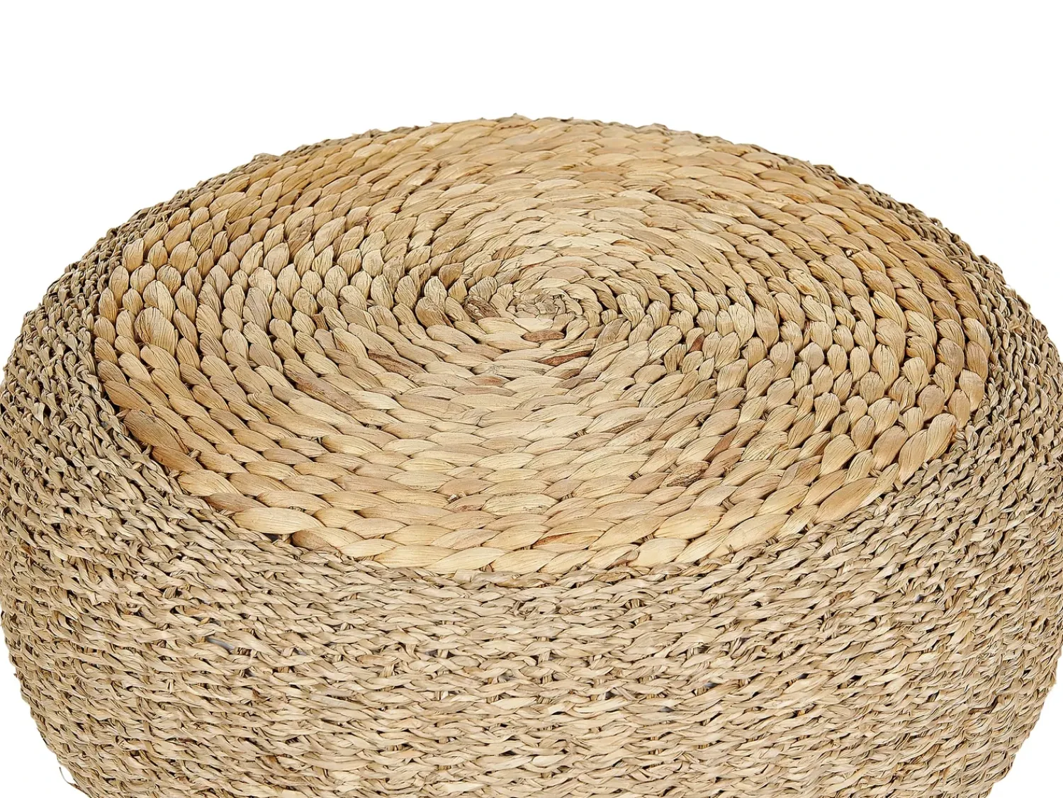 Sale Beliani Pouf BACKAN Giacinto d'acqua Beige Beige Naturale