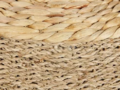 Sale Beliani Pouf BACKAN Giacinto d'acqua Beige Beige Naturale