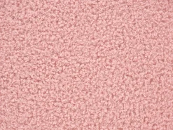 New Beliani Pouf BEAUFORT Bouclé Rosa