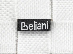 Beliani Pouf BODLA Materiale sintetico Bianco