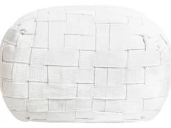 Beliani Pouf BODLA Materiale sintetico Bianco