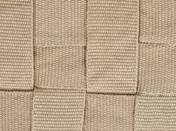 Beliani Pouf BODLA Materiale sintetico Beige