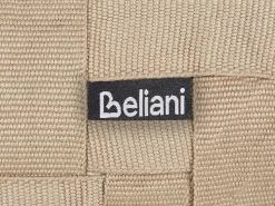 Beliani Pouf BODLA Materiale sintetico Beige