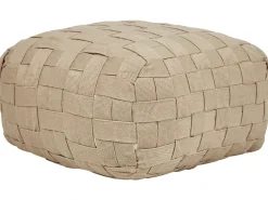Beliani Pouf BODLA Materiale sintetico Beige