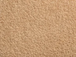 Discount Beliani Pouf CALIENTE Bouclé Beige