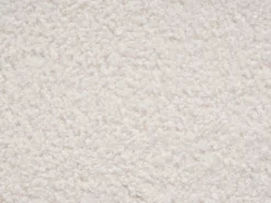 New Beliani Pouf CALIENTE Bouclé sporco Bianco