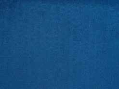 Beliani Pouf CALIENTE Velluto marino Blu