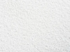 Discount Beliani Pouf CHILLY Bouclé Bianco sporco Bianco Marrone