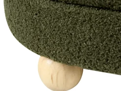 Sale Beliani Pouf CHILLY Bouclé Verde