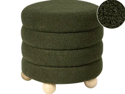 Sale Beliani Pouf CHILLY Bouclé Verde