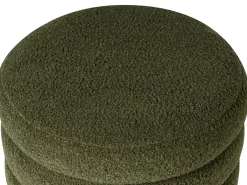 Sale Beliani Pouf CHILLY Bouclé Verde