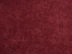 Best Beliani EDLAND Tessuto 45 cm 43 cm Bordeaux Rosso Marrone