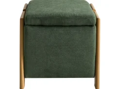 Online Beliani EDLAND Tessuto 45 cm 43 cm Verde Marrone Verde