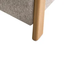 Hot Beliani EDLAND Tessuto 45 cm 43 cm Beige Beige Marrone