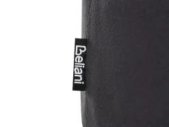 Outlet Beliani Pouf contenitore ELGIN Velluto Nero Nero Oro