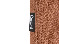 Outlet Beliani Pouf contenitore FERNDALE Tessuto dorato Marrone