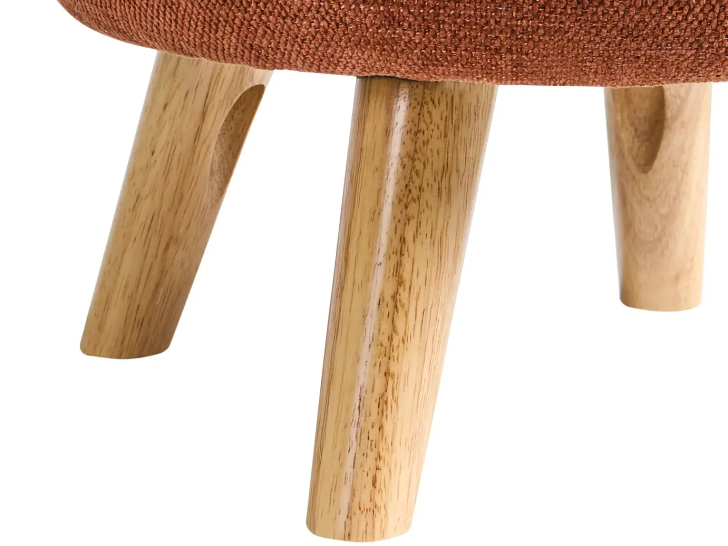 New Beliani Pouf contenitore HAWLEY Ciniglia dorato Marrone