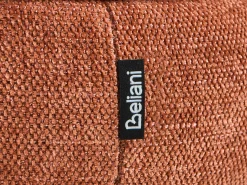 New Beliani Pouf contenitore HAWLEY Ciniglia dorato Marrone