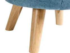 Best Beliani Pouf contenitore HAWLEY Ciniglia Blu