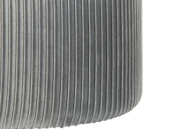 Outlet Beliani Pouf contenitore RICHLAND Velluto chiaro Grigio