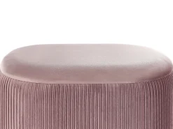 Outlet Beliani Pouf contenitore RICHLAND Velluto Rosa