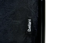 Outlet Beliani Pouf contenitore WENONA Velluto Nero