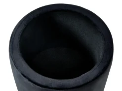 Outlet Beliani Pouf contenitore WENONA Velluto Nero